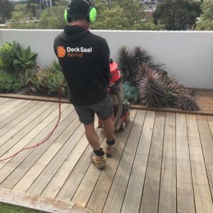 professional deck restoration sanding