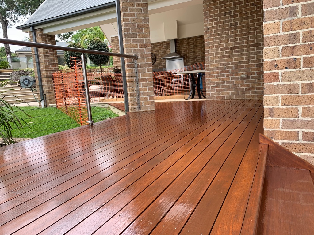 deck oiling
