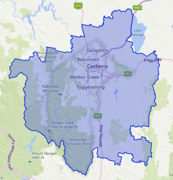 NSW Manly Map