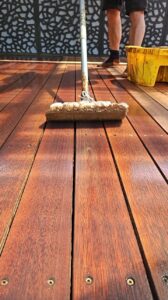 deck oiling